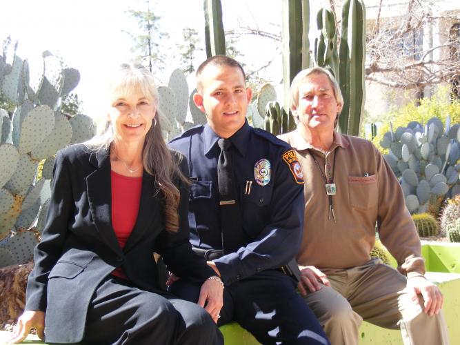 Jill, Lucas and Chuck