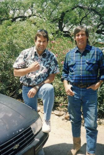 Mike Simmons and Chuck